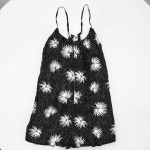 Billabong Romper - Black and White Pattern Women's Size Medium